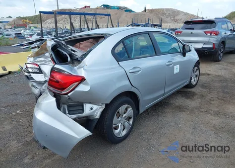 2013 Honda Civic Lx из США, поврежденный, VIN 19XFB2F58DE257522